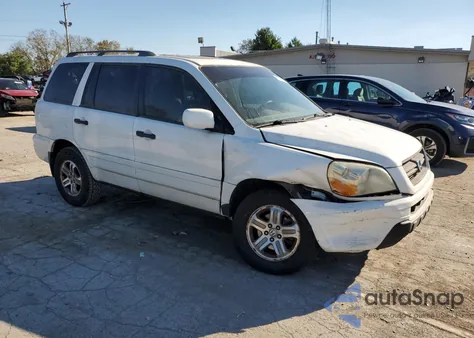 2003 Honda Pilot Exl from USA, damaged, VIN 2HKYF18533H579029
